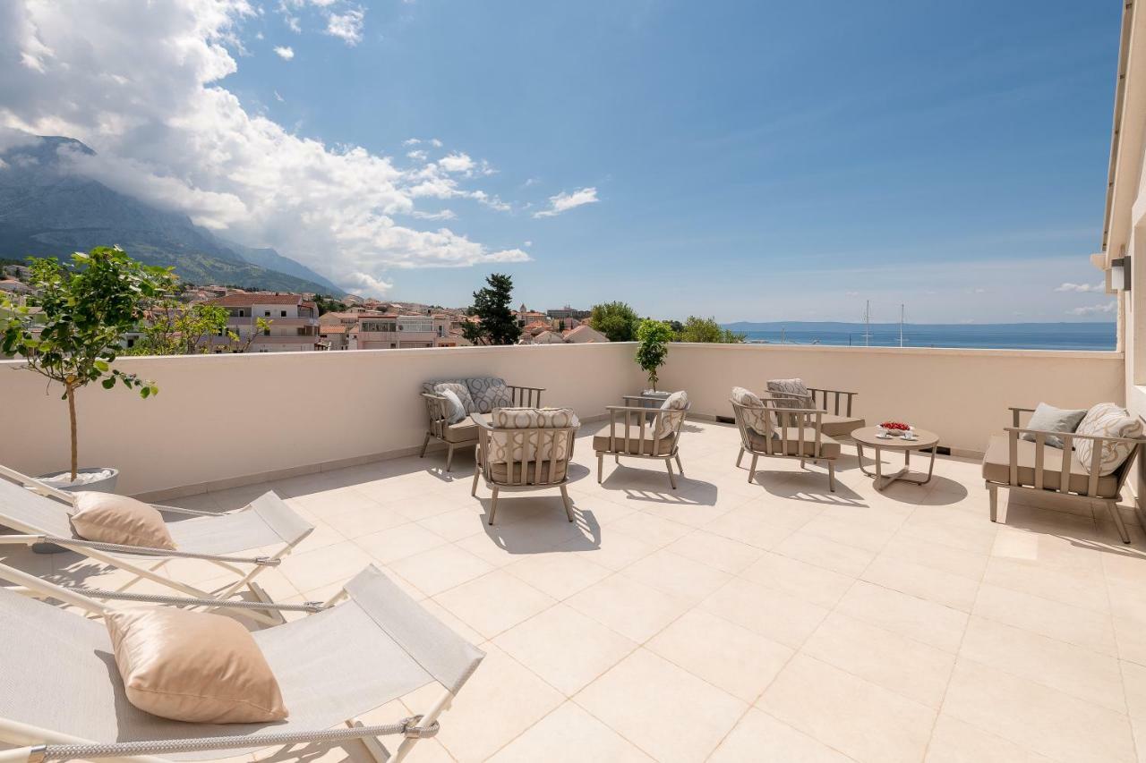 Villa Basca Baska Voda Bagian luar foto